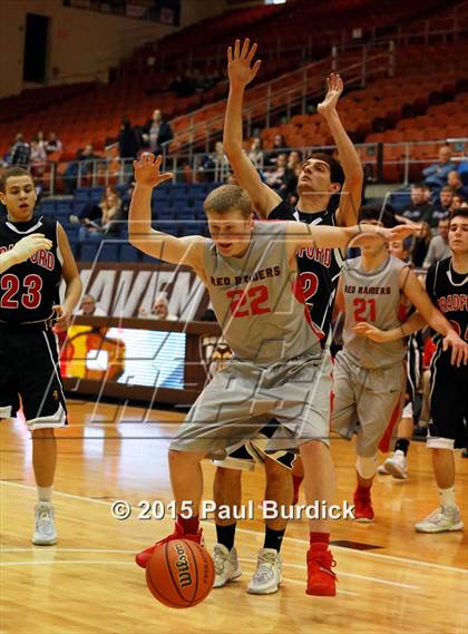 Thumbnail 3 in Jamestown vs Bradford (IAABO Holiday Tournament) photogallery.
