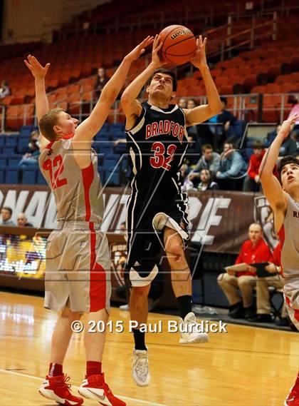 Thumbnail 3 in Jamestown vs Bradford (IAABO Holiday Tournament) photogallery.
