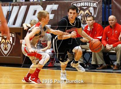 Thumbnail 2 in Jamestown vs Bradford (IAABO Holiday Tournament) photogallery.