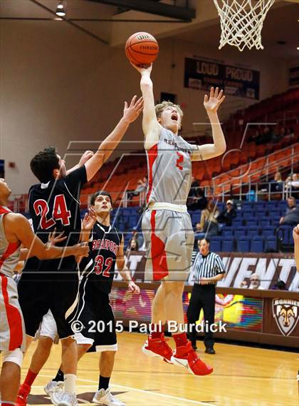 Thumbnail 2 in Jamestown vs Bradford (IAABO Holiday Tournament) photogallery.