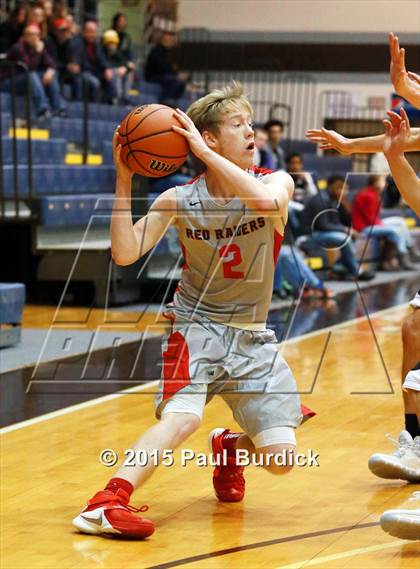 Thumbnail 2 in Jamestown vs Bradford (IAABO Holiday Tournament) photogallery.
