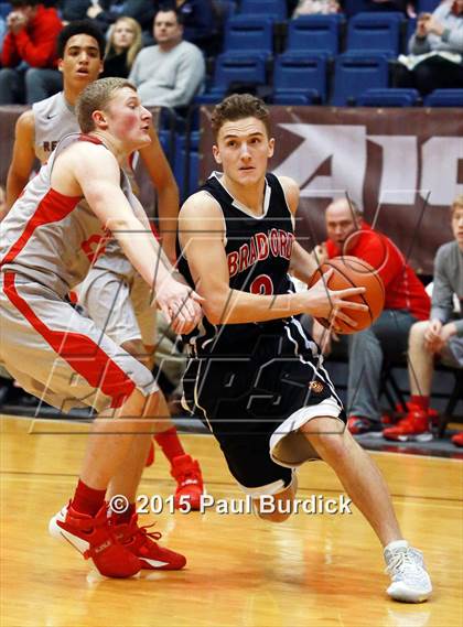 Thumbnail 2 in Jamestown vs Bradford (IAABO Holiday Tournament) photogallery.