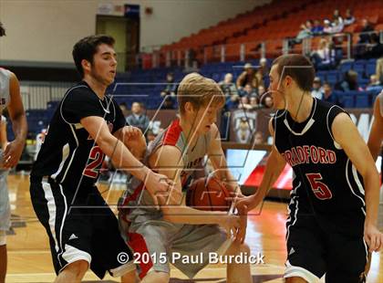 Thumbnail 3 in Jamestown vs Bradford (IAABO Holiday Tournament) photogallery.