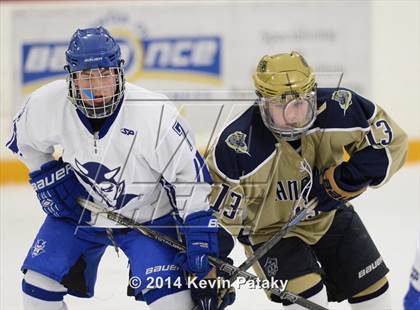 Thumbnail 2 in Notre Dame Catholic vs. West Haven (West Haven Christmas D1 2nd Place) photogallery.