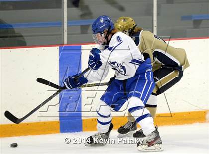 Thumbnail 2 in Notre Dame Catholic vs. West Haven (West Haven Christmas D1 2nd Place) photogallery.