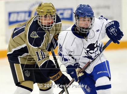 Thumbnail 3 in Notre Dame Catholic vs. West Haven (West Haven Christmas D1 2nd Place) photogallery.