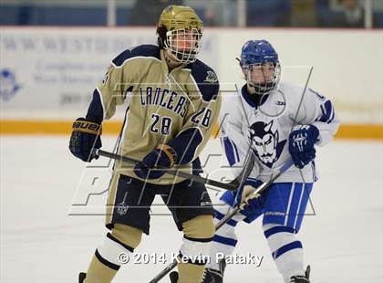 Thumbnail 2 in Notre Dame Catholic vs. West Haven (West Haven Christmas D1 2nd Place) photogallery.