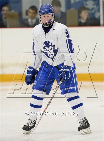 Thumbnail 3 in Notre Dame Catholic vs. West Haven (West Haven Christmas D1 2nd Place) photogallery.