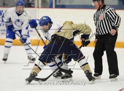 Thumbnail 3 in Notre Dame Catholic vs. West Haven (West Haven Christmas D1 2nd Place) photogallery.