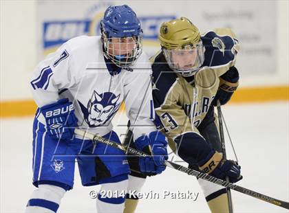 Thumbnail 2 in Notre Dame Catholic vs. West Haven (West Haven Christmas D1 2nd Place) photogallery.