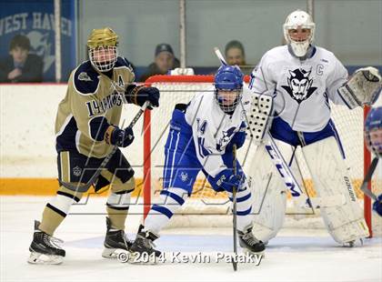 Thumbnail 2 in Notre Dame Catholic vs. West Haven (West Haven Christmas D1 2nd Place) photogallery.