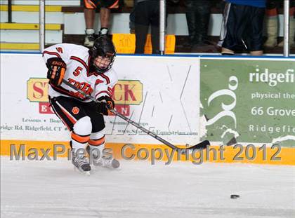 Thumbnail 1 in Trinity Catholic vs Ridgefield (CIAC Division 1 First Round) photogallery.