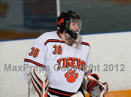 Thumbnail 3 in Trinity Catholic vs Ridgefield (CIAC Division 1 First Round) photogallery.