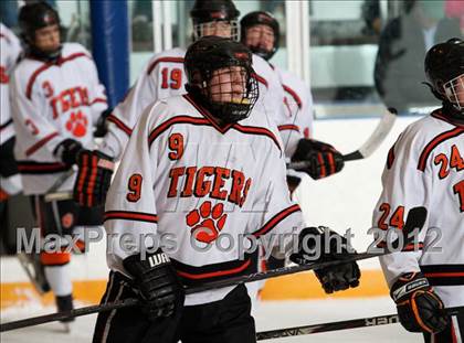 Thumbnail 1 in Trinity Catholic vs Ridgefield (CIAC Division 1 First Round) photogallery.