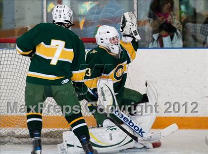 Thumbnail 3 in Trinity Catholic vs Ridgefield (CIAC Division 1 First Round) photogallery.