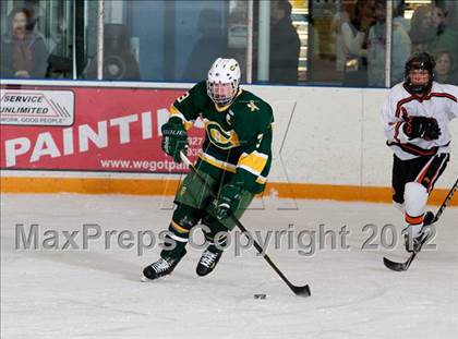 Thumbnail 3 in Trinity Catholic vs Ridgefield (CIAC Division 1 First Round) photogallery.