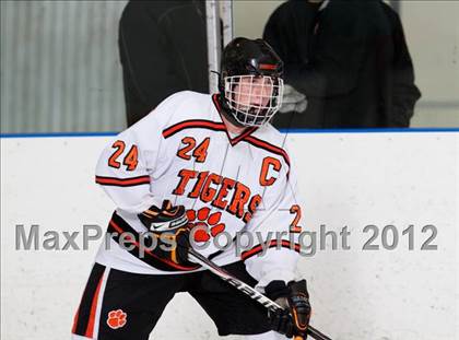 Thumbnail 3 in Trinity Catholic vs Ridgefield (CIAC Division 1 First Round) photogallery.