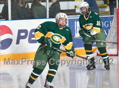 Thumbnail 3 in Trinity Catholic vs Ridgefield (CIAC Division 1 First Round) photogallery.