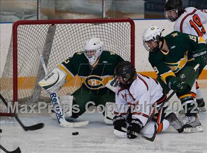 Thumbnail 1 in Trinity Catholic vs Ridgefield (CIAC Division 1 First Round) photogallery.