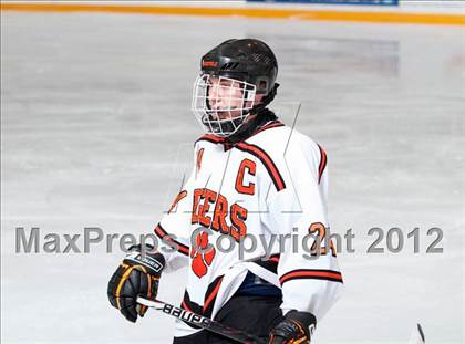 Thumbnail 1 in Trinity Catholic vs Ridgefield (CIAC Division 1 First Round) photogallery.