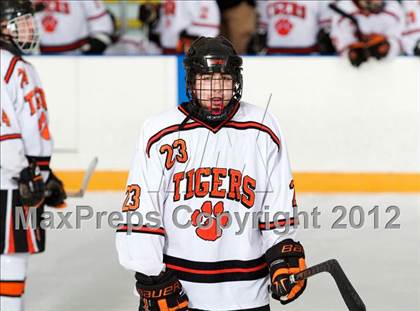 Thumbnail 2 in Trinity Catholic vs Ridgefield (CIAC Division 1 First Round) photogallery.