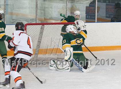 Thumbnail 3 in Trinity Catholic vs Ridgefield (CIAC Division 1 First Round) photogallery.