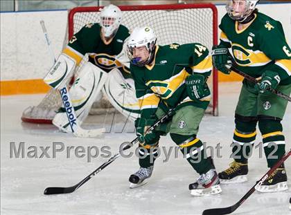Thumbnail 3 in Trinity Catholic vs Ridgefield (CIAC Division 1 First Round) photogallery.
