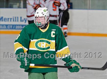 Thumbnail 3 in Trinity Catholic vs Ridgefield (CIAC Division 1 First Round) photogallery.