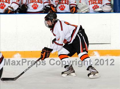 Thumbnail 3 in Trinity Catholic vs Ridgefield (CIAC Division 1 First Round) photogallery.