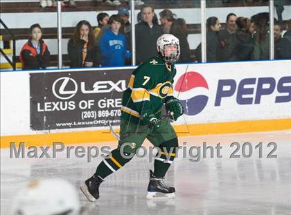 Thumbnail 2 in Trinity Catholic vs Ridgefield (CIAC Division 1 First Round) photogallery.