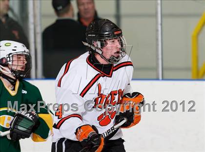 Thumbnail 2 in Trinity Catholic vs Ridgefield (CIAC Division 1 First Round) photogallery.