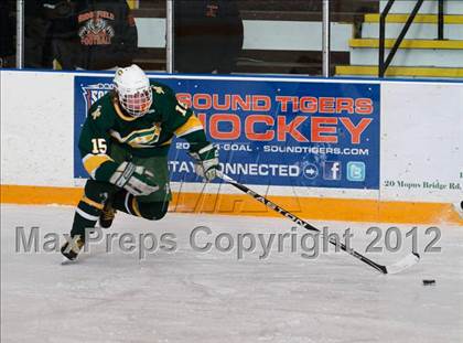 Thumbnail 2 in Trinity Catholic vs Ridgefield (CIAC Division 1 First Round) photogallery.