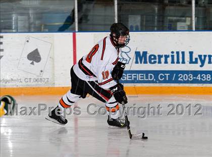 Thumbnail 1 in Trinity Catholic vs Ridgefield (CIAC Division 1 First Round) photogallery.