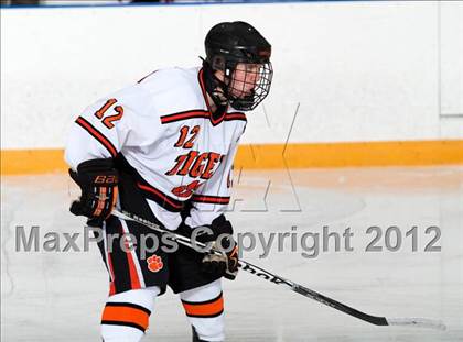 Thumbnail 3 in Trinity Catholic vs Ridgefield (CIAC Division 1 First Round) photogallery.
