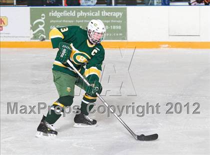 Thumbnail 3 in Trinity Catholic vs Ridgefield (CIAC Division 1 First Round) photogallery.
