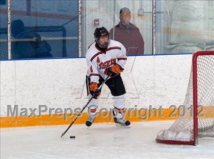 Thumbnail 3 in Trinity Catholic vs Ridgefield (CIAC Division 1 First Round) photogallery.