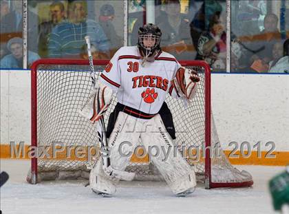 Thumbnail 2 in Trinity Catholic vs Ridgefield (CIAC Division 1 First Round) photogallery.
