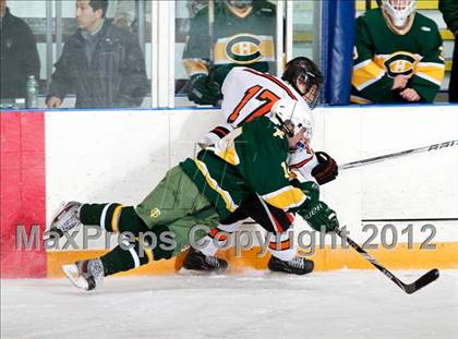 Thumbnail 3 in Trinity Catholic vs Ridgefield (CIAC Division 1 First Round) photogallery.