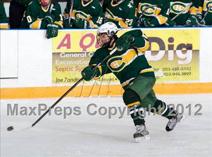 Thumbnail 2 in Trinity Catholic vs Ridgefield (CIAC Division 1 First Round) photogallery.