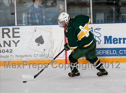 Thumbnail 2 in Trinity Catholic vs Ridgefield (CIAC Division 1 First Round) photogallery.