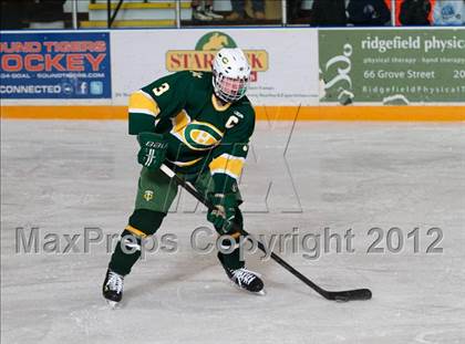 Thumbnail 1 in Trinity Catholic vs Ridgefield (CIAC Division 1 First Round) photogallery.