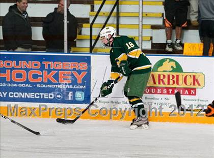 Thumbnail 1 in Trinity Catholic vs Ridgefield (CIAC Division 1 First Round) photogallery.