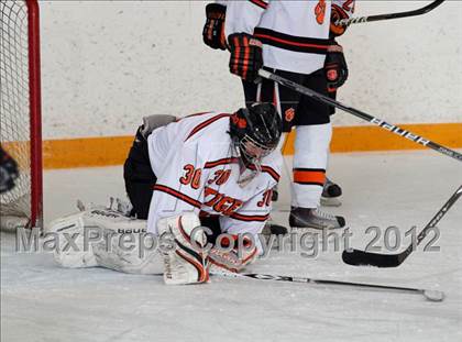 Thumbnail 1 in Trinity Catholic vs Ridgefield (CIAC Division 1 First Round) photogallery.