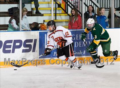 Thumbnail 2 in Trinity Catholic vs Ridgefield (CIAC Division 1 First Round) photogallery.