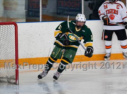 Thumbnail 3 in Trinity Catholic vs Ridgefield (CIAC Division 1 First Round) photogallery.
