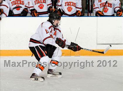 Thumbnail 3 in Trinity Catholic vs Ridgefield (CIAC Division 1 First Round) photogallery.
