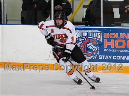 Thumbnail 3 in Trinity Catholic vs Ridgefield (CIAC Division 1 First Round) photogallery.