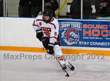 Thumbnail 1 in Trinity Catholic vs Ridgefield (CIAC Division 1 First Round) photogallery.