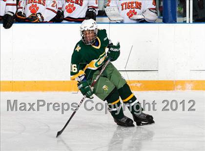 Thumbnail 3 in Trinity Catholic vs Ridgefield (CIAC Division 1 First Round) photogallery.