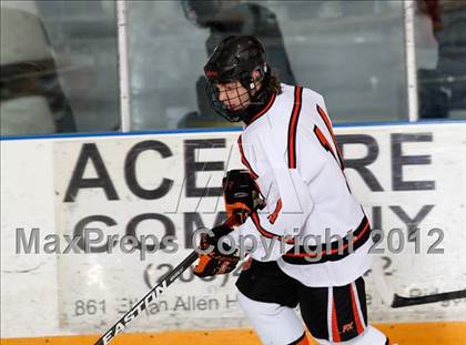 Thumbnail 3 in Trinity Catholic vs Ridgefield (CIAC Division 1 First Round) photogallery.